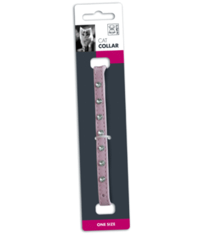 M Pets Diamond Collar for Cats (Pink)