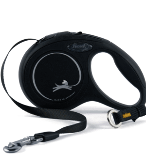Trixie Flexi Classic Retractable Leash for Dogs and Cats (Black)