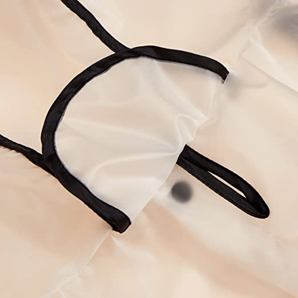 Barkbutler x Fofos Four Leg Black Raincoat for Dogs (Button Up Style) - Image 3