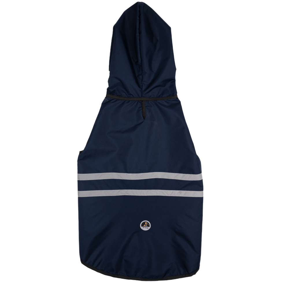 Petsnugs Reflective Waterproof Raincoat for Dogs and Cats (Blue) - Image 3