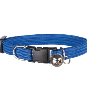 Trixie Elastic Collars with Bell for Cats (Blue)