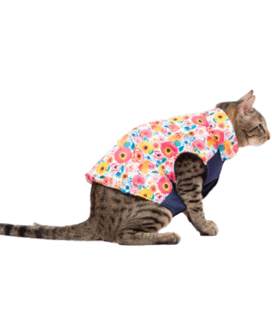 Up4pets Autumn Flower Polyester Shirts for Dogs and Cats