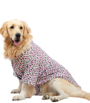 Up4pets Dreamy Hearts Cotton Shirts for Dogs (Pink)