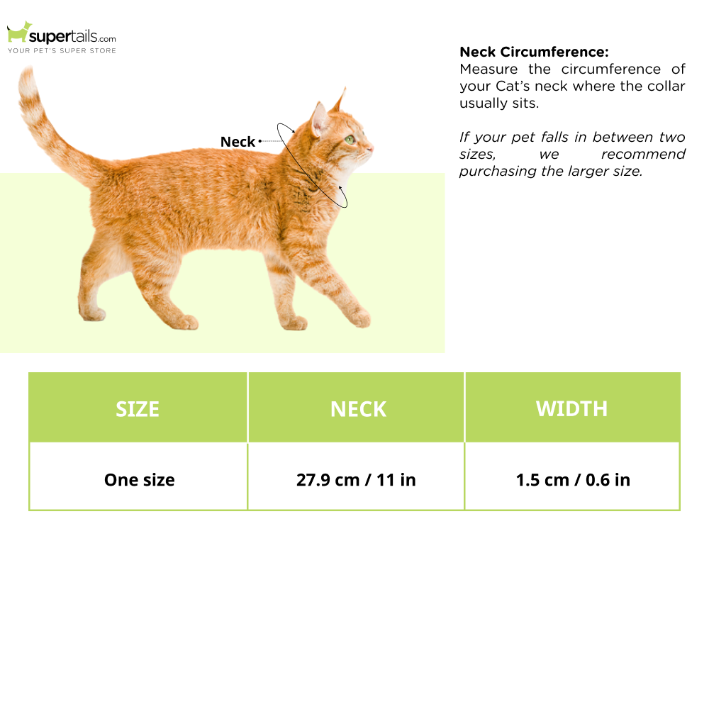 Trixie Elastic Collars with Bell for Cats (Blue) - Image 3